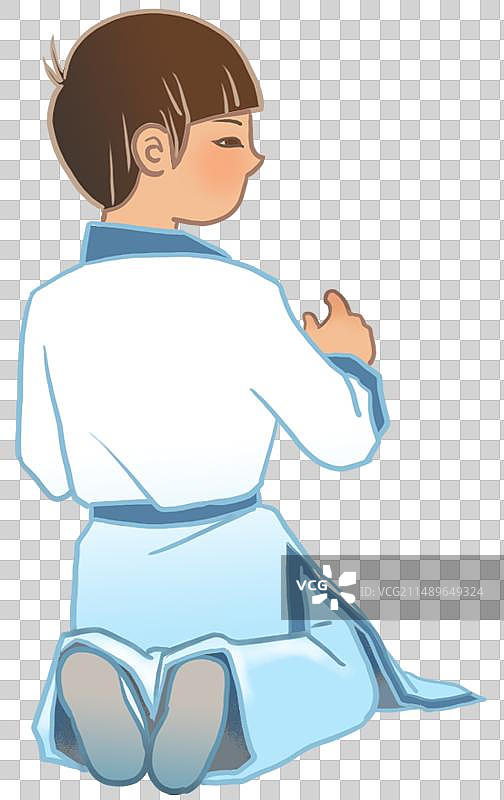 汉服男孩图片素材