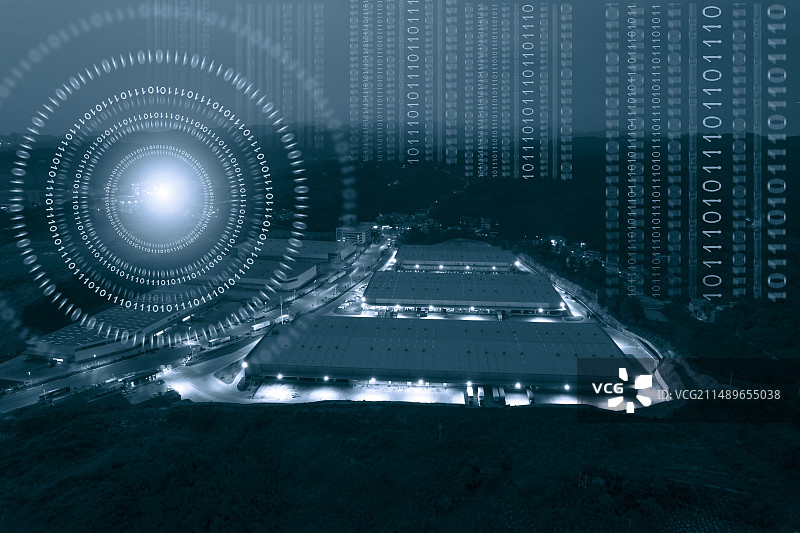 大数据科技感数字化概念工业主题背景图片素材