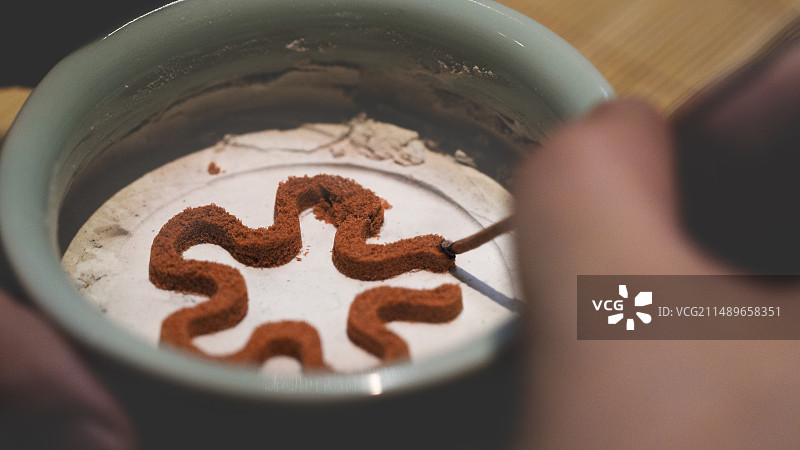 打香篆图片素材