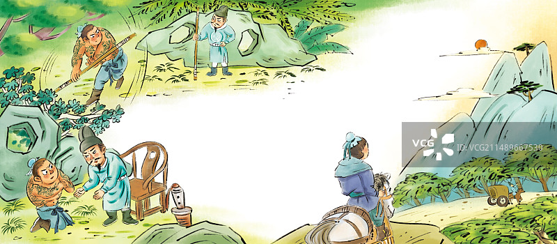 水浒 史纹龙学艺图片素材