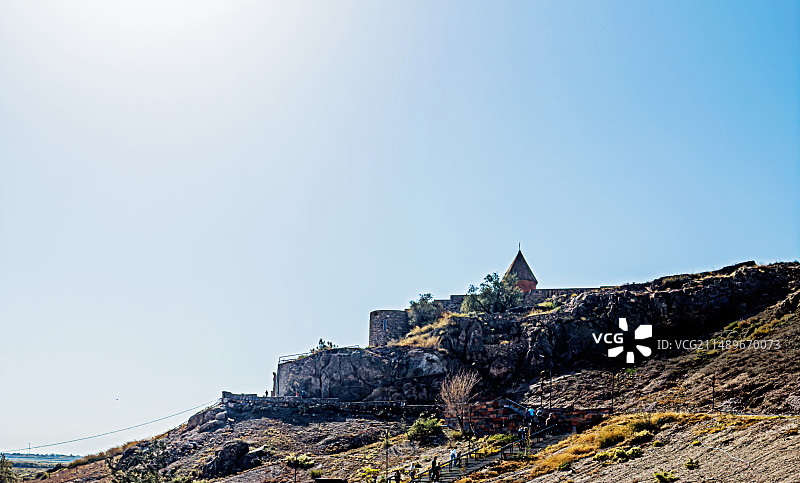 亚美尼亚亚拉腊山和深坑修道院图片素材