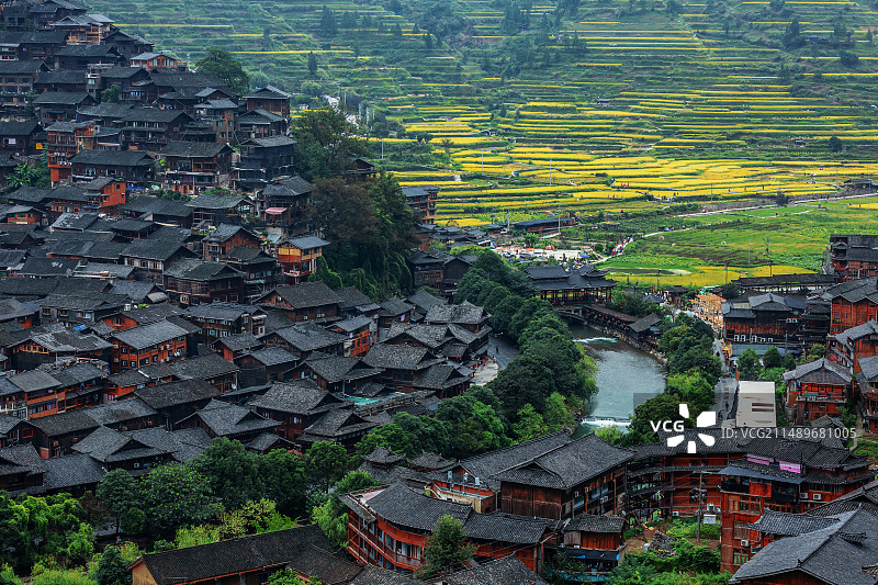 西江千户苗寨图片素材