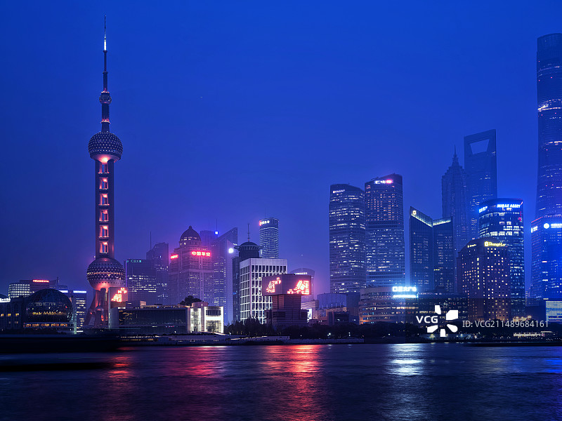 外滩的夜图片素材