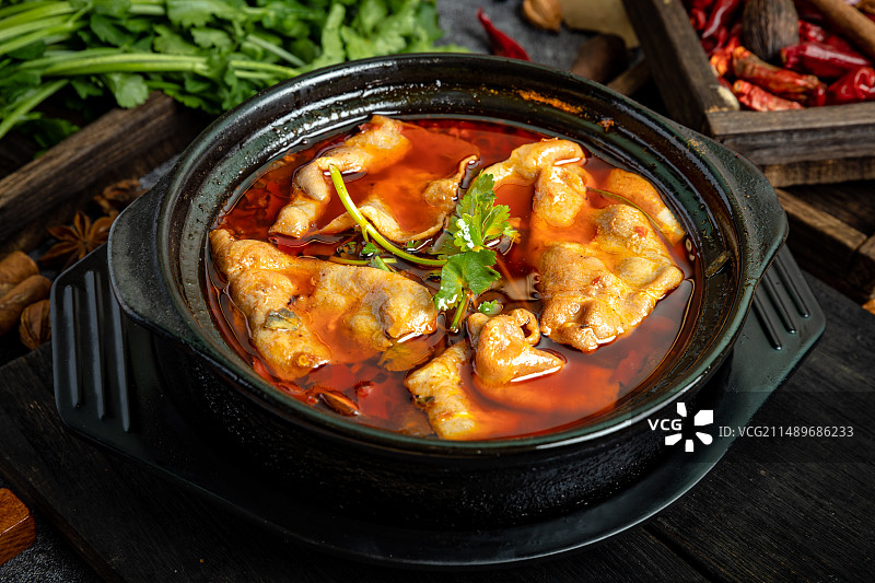 砂锅肥牛卷图片素材