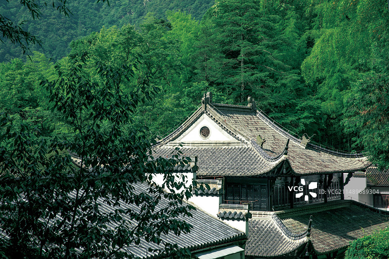 黄山慈光阁图片素材