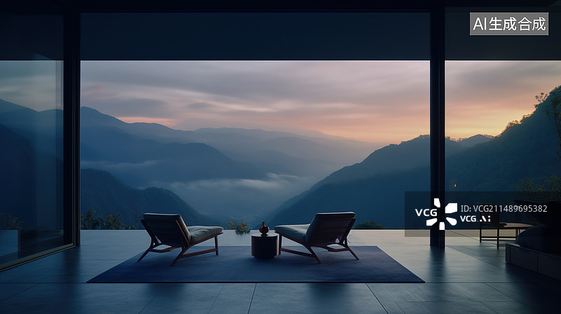 【AI数字艺术】AI生成的插图平台空间图片素材