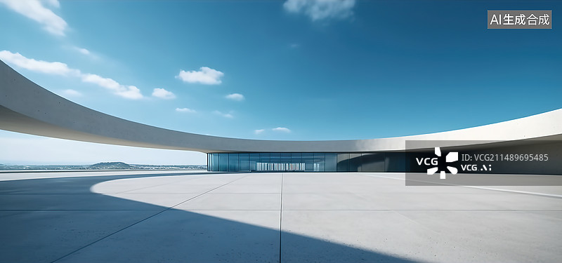 【AI数字艺术】AI生成的插图建筑图片素材