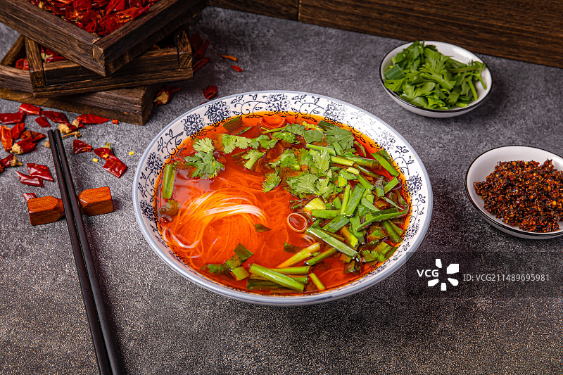 羊肉汤素米线图片素材