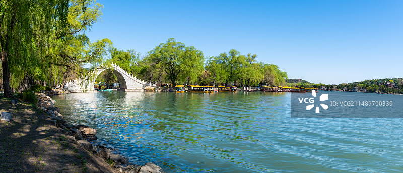 颐和园玉带桥图片素材