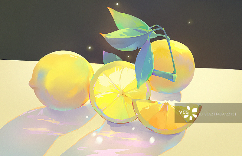 柠檬图片素材