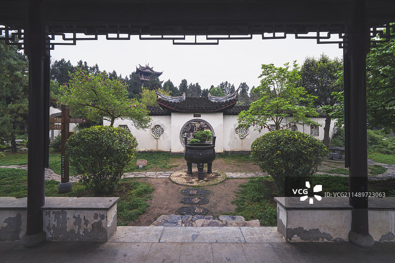 河南邓州花洲书院图片素材