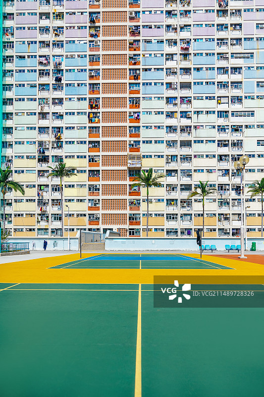 HONGKONG香港彩虹墙彩虹坉网红旅行旅游打卡地图片素材