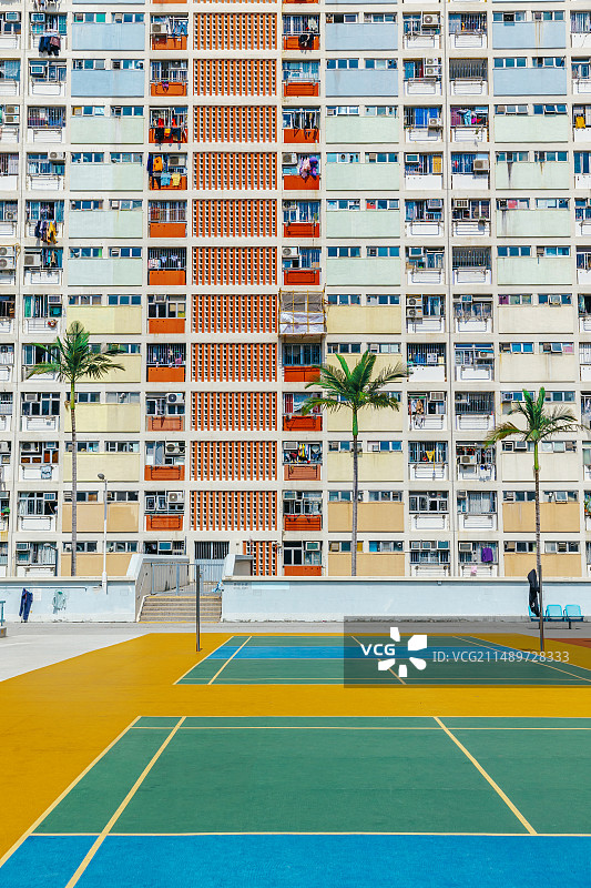 HONGKONG香港彩虹墙彩虹坉网红旅行旅游打卡地图片素材