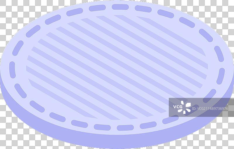 棉质材料盒垫等距图标图片素材