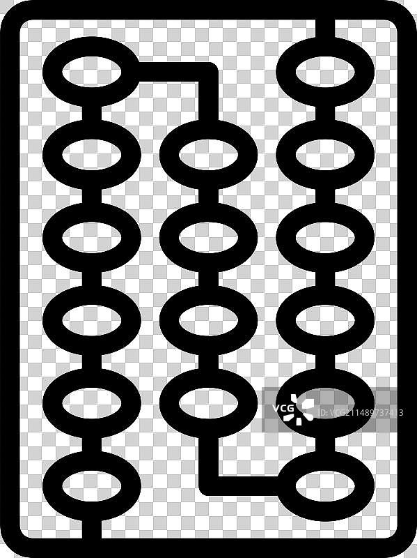 避孕药水泡轮廓图标图片素材