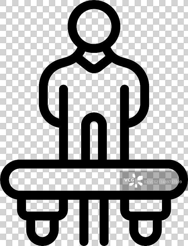 水动力推进板图标轮廓飞行图片素材