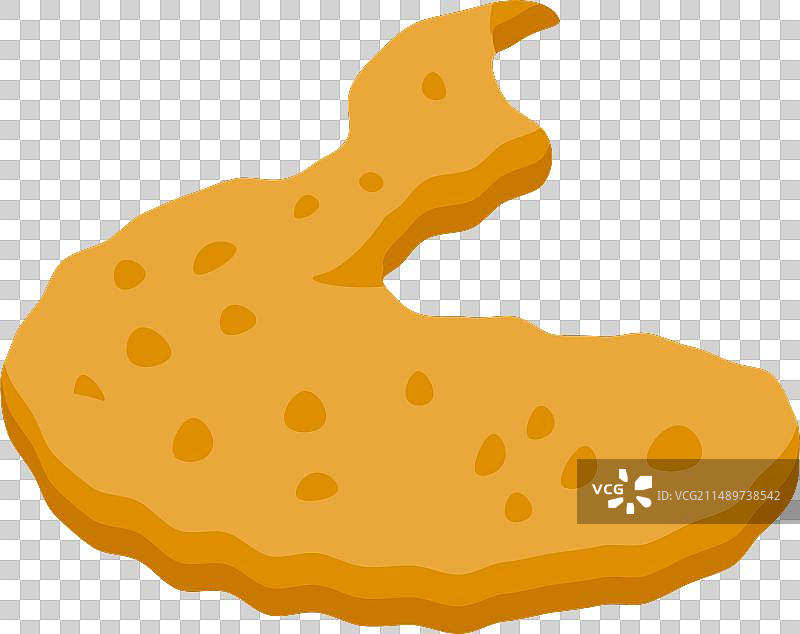 脆皮食品菜单等距图标餐厅图片素材