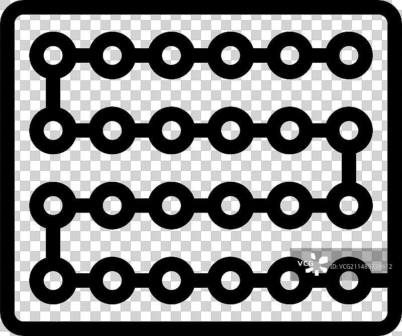 口服避孕药包装图标轮廓图片素材