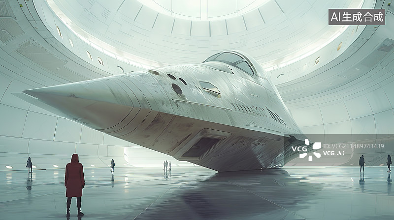 【AI数字艺术】飞机图片素材