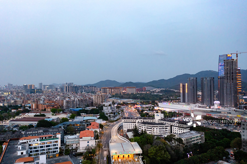 新市与白云新城图片素材