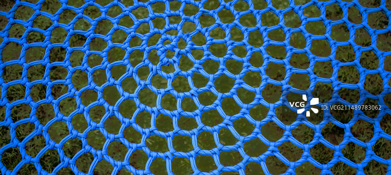 蓝色编织网图片素材