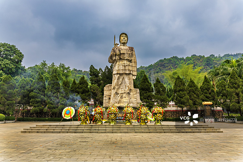 广西崇左市凭祥市烈士陵园图片素材