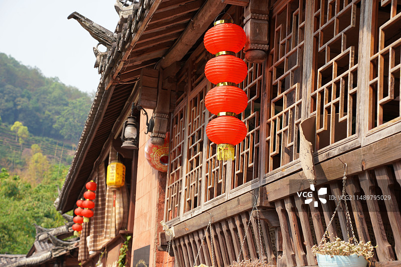 那柯里小镇，茶马古道起点。图片素材