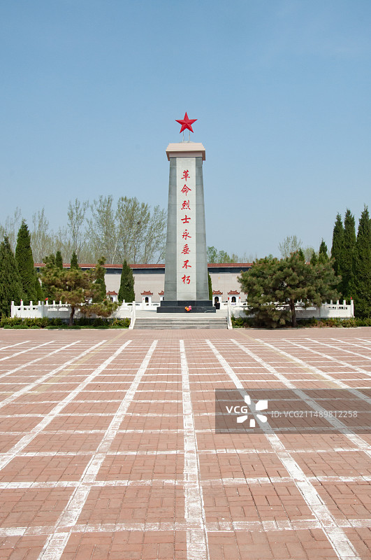 德州陵城区烈士陵园图片素材
