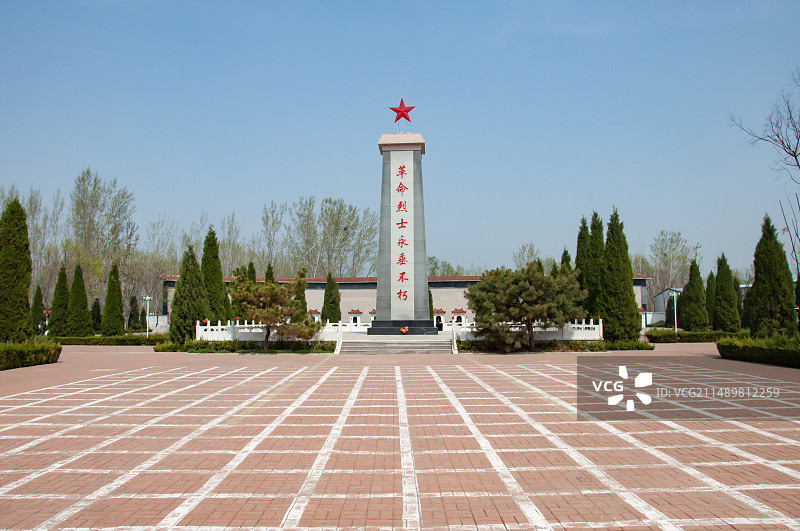德州陵城区烈士陵园图片素材