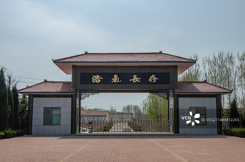 德州陵城区烈士陵园图片素材