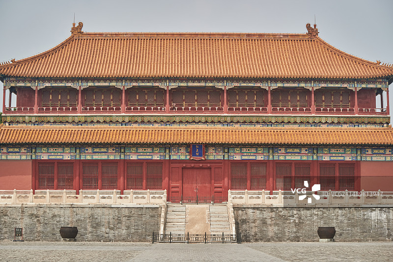 北京故宫紫禁城弘义阁图片素材