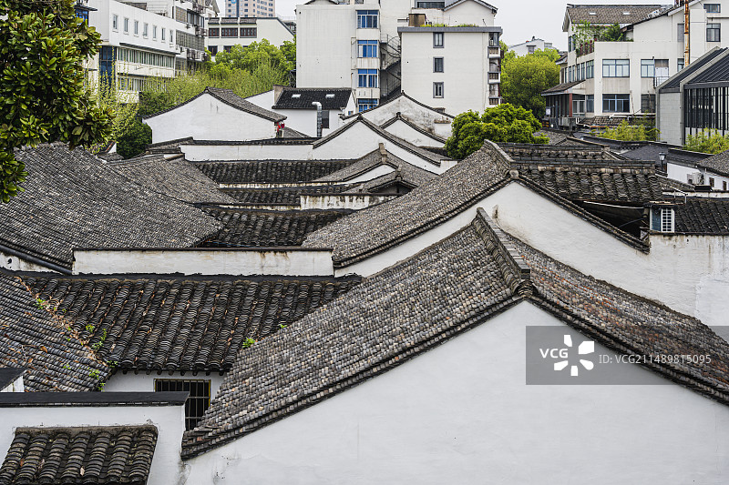 绍兴江南水乡美景徐渭美术馆图片素材