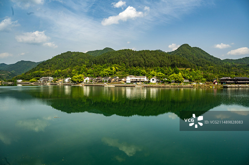 2023.4.15浙江温州市瓯江云和湖仙宫景区图片素材