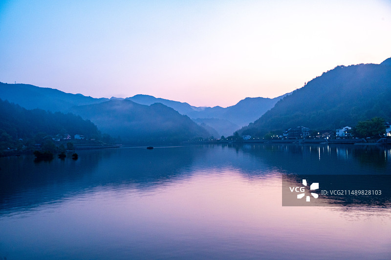 2023.4.15浙江温州市瓯江云和湖仙宫景区图片素材