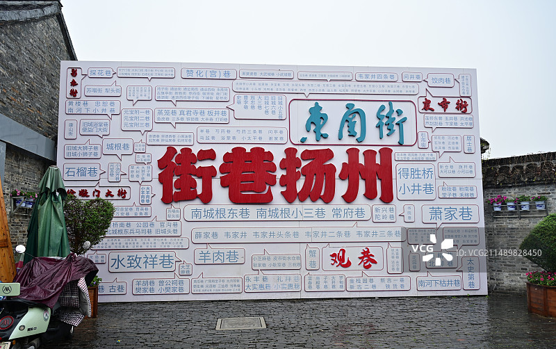 扬州市东关街图片素材
