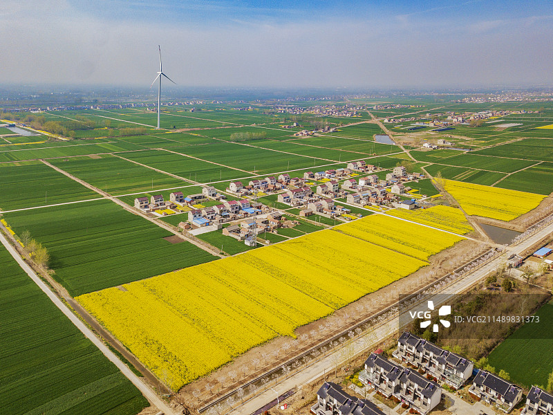 江苏省淮安市淮阴区乡村风貌图片素材