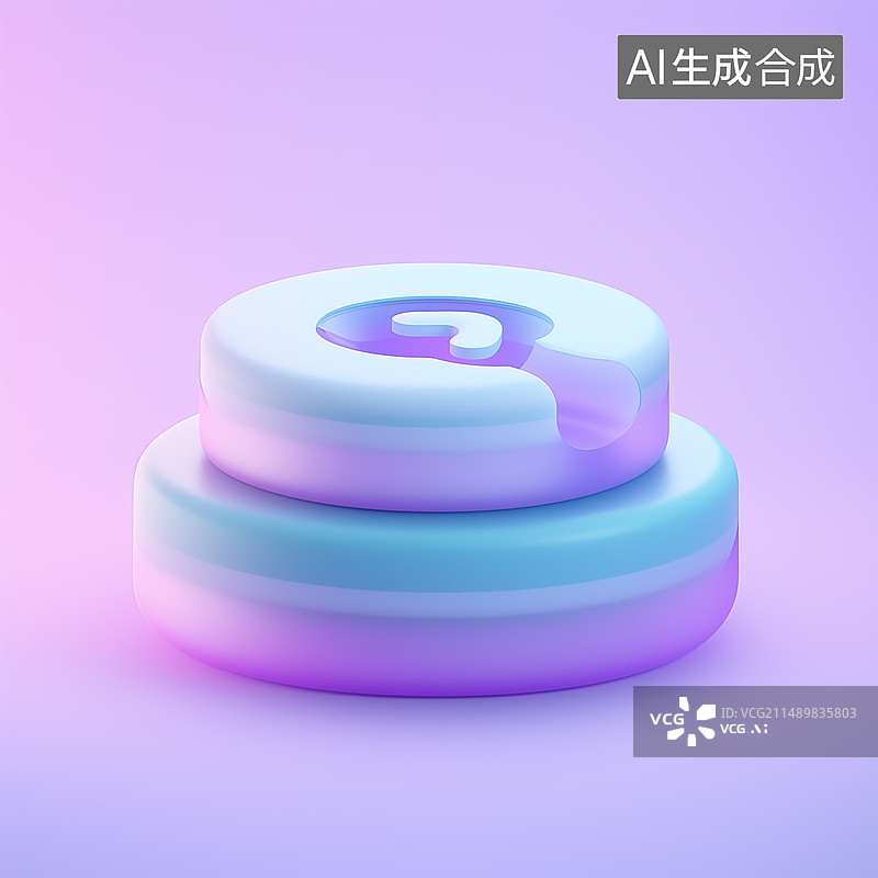 【AI数字艺术】戒指  叠加 蓝色 素材图片素材