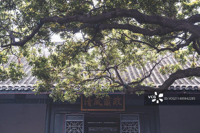 内乡县衙三堂院图片素材