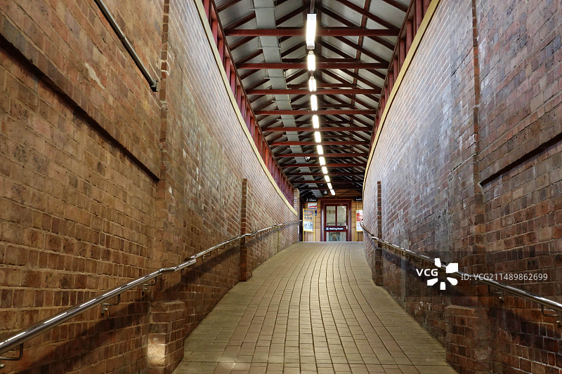 悉尼火车站的走廊图片素材