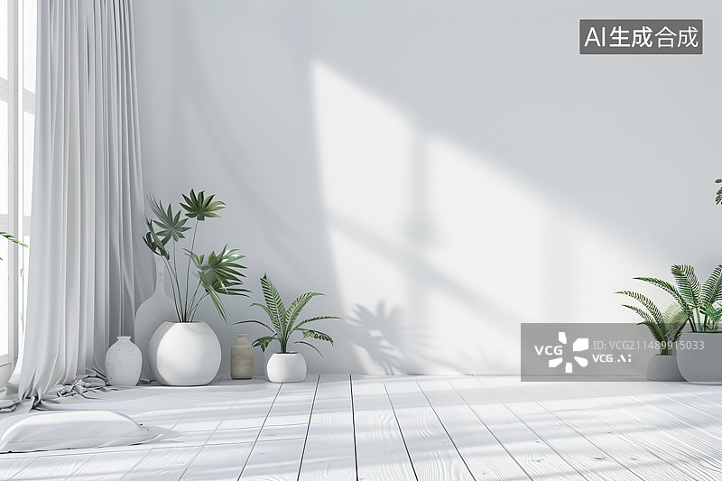 【AI数字艺术】室内空间设计建筑图片素材