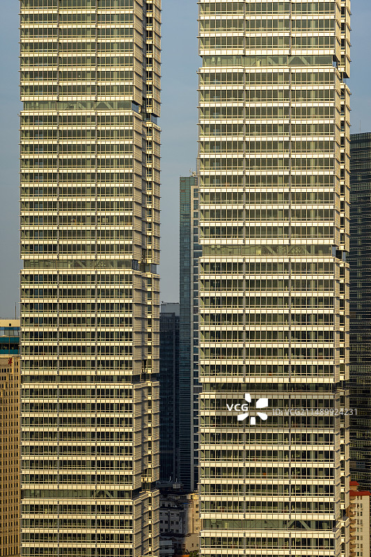 中国上海市虹口区的高楼图片素材