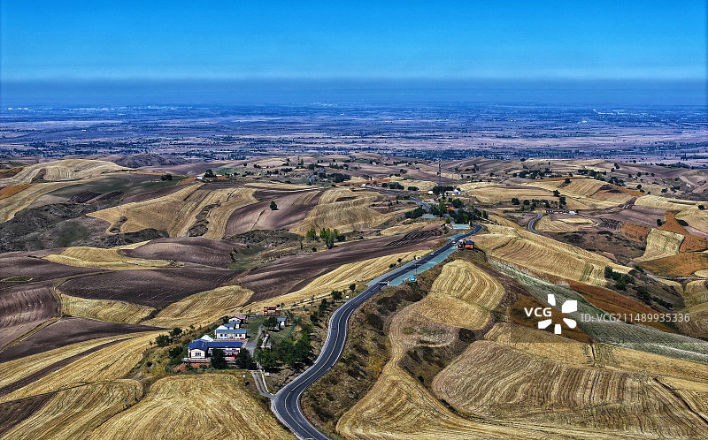 油画般的大地图片素材