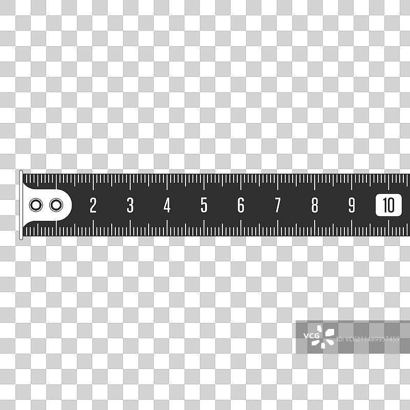 卷尺线稿图片素材