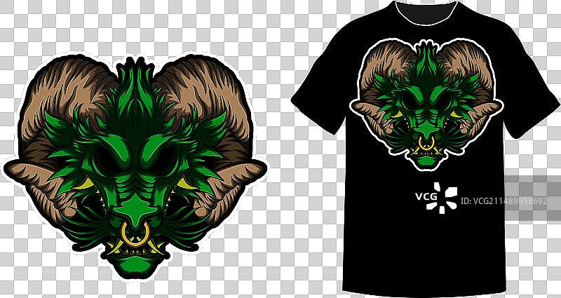 有角龙图片素材