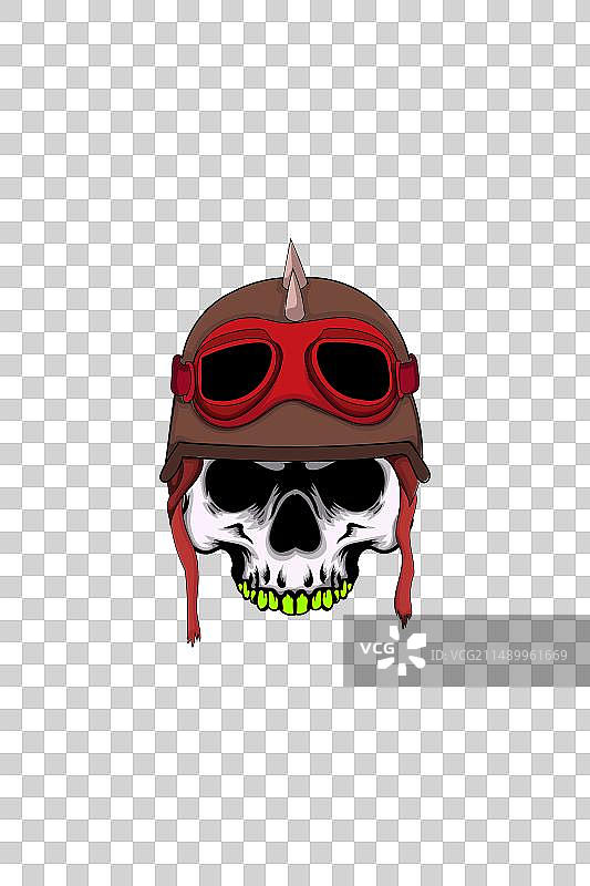 骷髅赛车图片素材