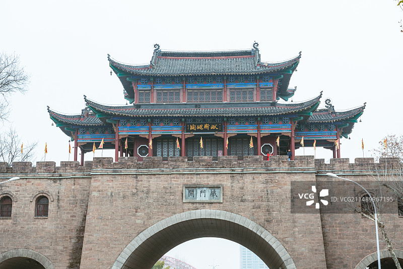 湖北武汉铁门关图片素材