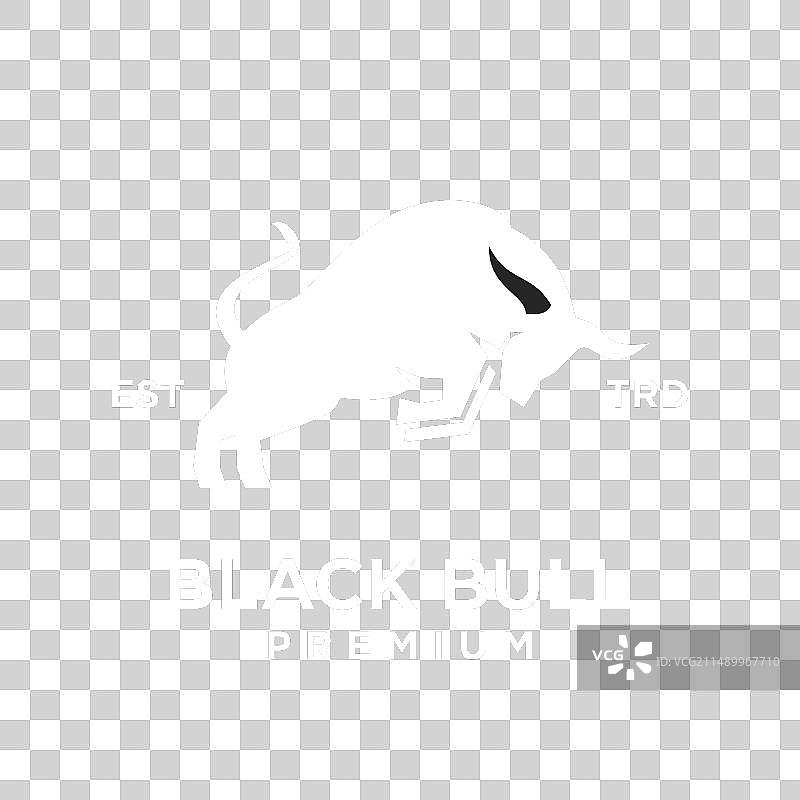 公牛标志图标设计图片素材