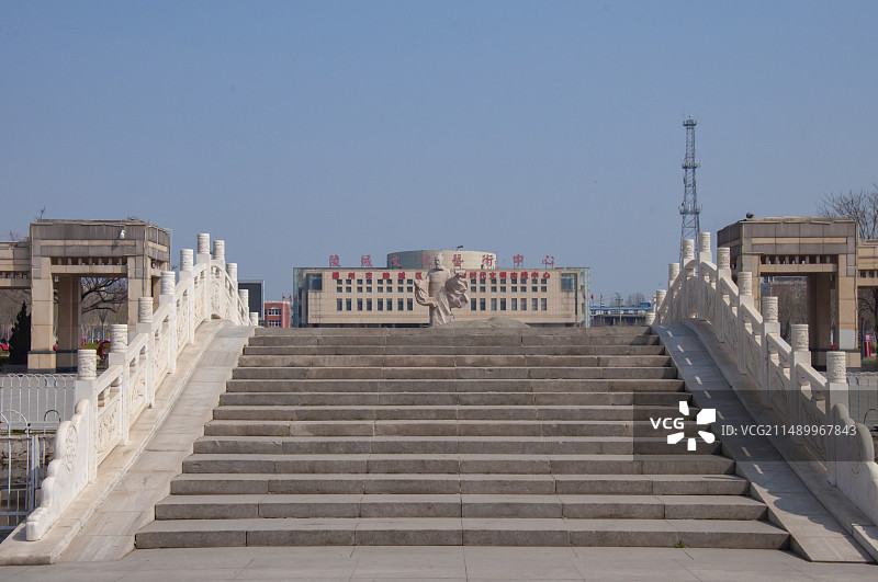 德州东方朔公园图片素材