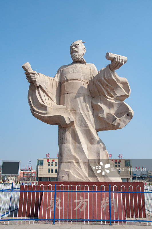 德州东方朔公园图片素材