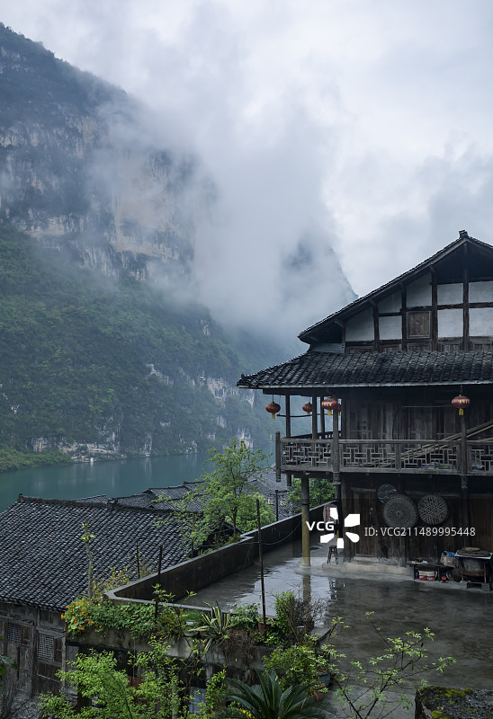 重庆酉阳龚滩古镇图片素材